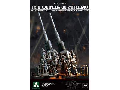 WWII German 12.8 cm FlaK 40 Zwilling  - image 1