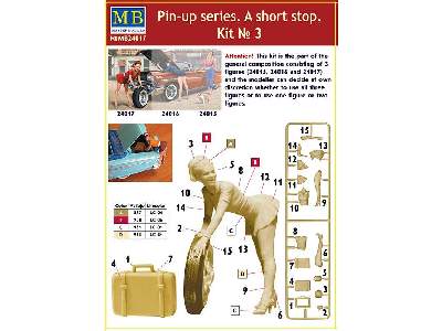 Pin-up series - A short stop - Kit no. 3 - image 2