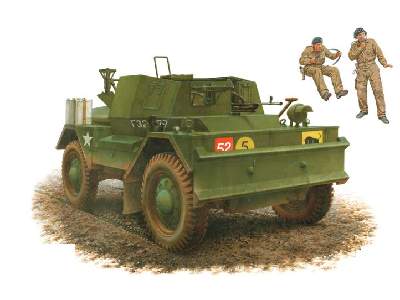 Dingo Mk.III British Scout Car w/Crew - image 1