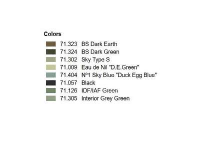 RAF Colors Special - Battle of Britain paint set - 8 pcs. - image 2