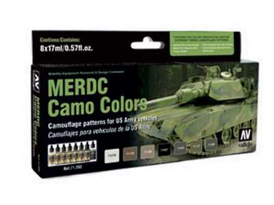 Model Air Color Set - MERDC Camo Colors - 8 units - image 1