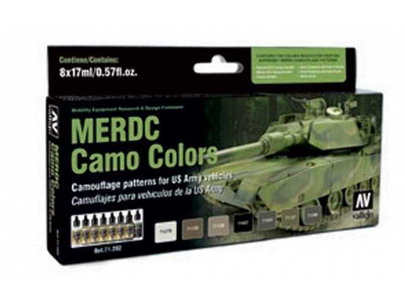 Model Air Color Set - MERDC Camo Colors - 8 units - image 1