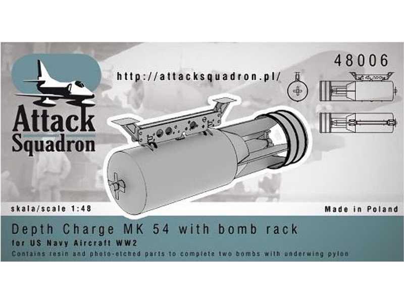 Bomba głebinowa Mk 54 - US Navy - 2 szt (Depth Charges MK 54 - U - image 1