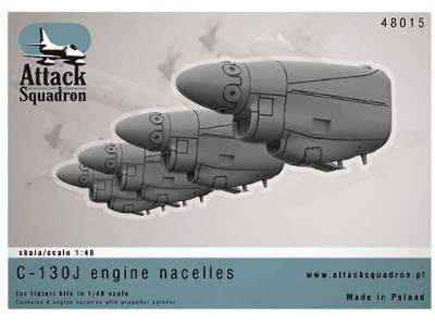 C-130 J silniki do modelu Italeri (C-130 J engine nacelles for I - image 1