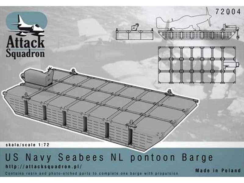 US NAVY Seabees NL Pontoon Barge - image 1