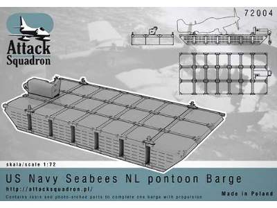 US NAVY Seabees NL Pontoon Barge - image 2