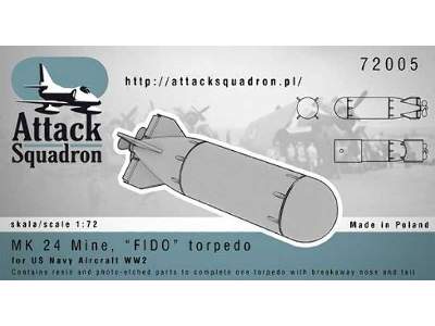 MK 24 Mine, FIDO Torpedo - image 2