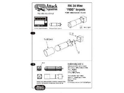 MK 24 Mine, FIDO Torpedo - image 3