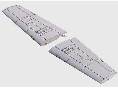 F4F-3 Wildcat/Martlet III skrzydła z klapami (F4F-3 wings for Ha - image 3