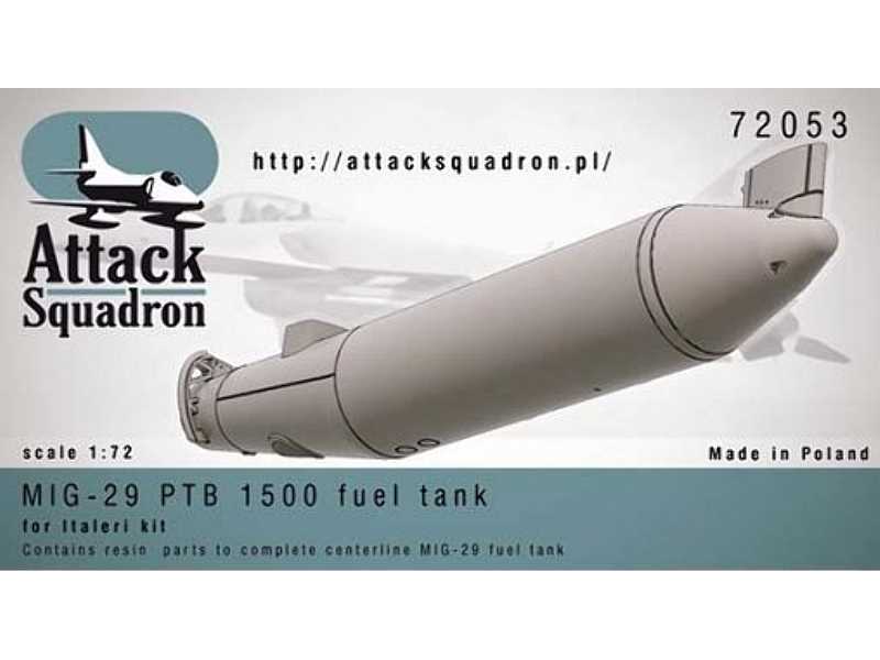 MiG-29 PTB 1500 Fuel Tank for Italeri - image 1