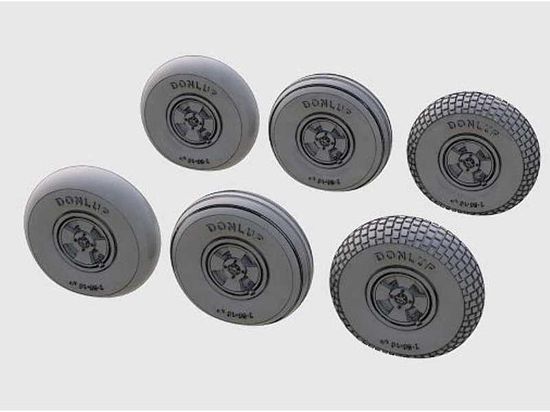 Spitfire 4-spoke wheels set/3 thread variant - image 1