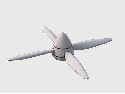 Spitfire 4-blade Rotol propeller late Merlin variants - image 1