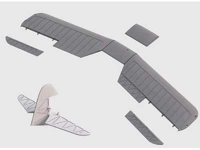 Skrzydło i usterzenie RWD-8, poprawka do modelu IBG - image 23