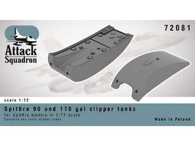 Spitfire slipper tank set 90/170gal (2) - image 1