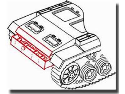StuG.III early version New rear superstucture armor TAMIYA - image 1
