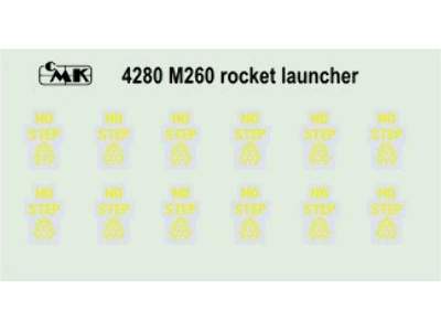 US M260 Hydra Rocket pod (6 pcs) 1/48 - image 4