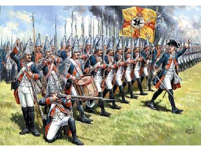 Prussian grenadiers of the Frederick II "The Great" - XVIII A.D. - image 1