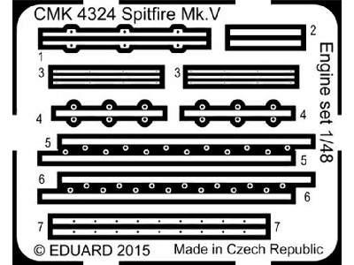 Spitfire Mk. Vb - Engine set 1/48 for Airfix kit - image 4