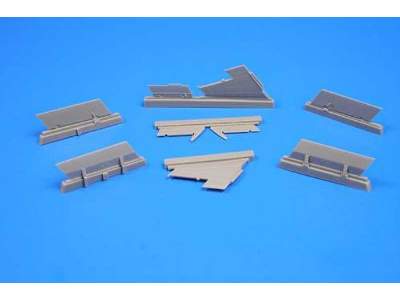 Folland Gnat T.1 - Control surfaces set - image 1