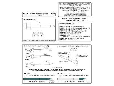 HVAR Rocket 5 inch (3 pcs) 1/32 - image 5