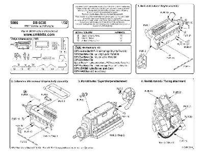 Daimler-Benz DB 603E - WW II German Aircraft Engine 1/32 - image 4