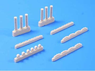 US M260 Hydra Rocket pod (6 pcs) 1/72 - image 1