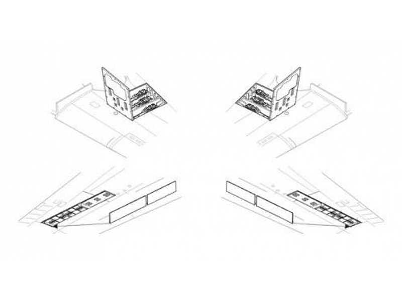 Curtiss P40E/M/N 1/72 Armament Set for Academy Kits - image 1