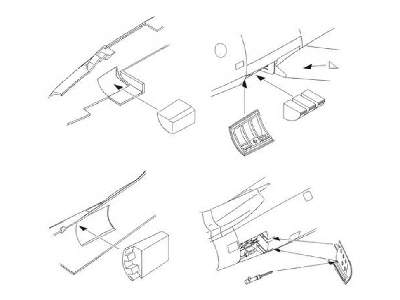 F-86F Sabre - Exterior set for Airfix kit - image 2