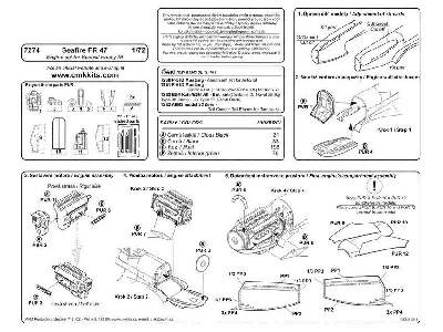 Seafire FR. 47 - Engine set for Special Hobby kit - image 4