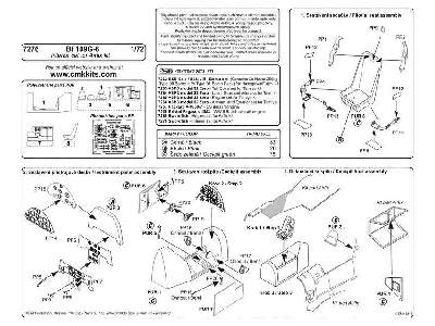 Bf 109G-6 - Interior set 1/72 for Airfix - image 3