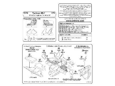 Typhoon Mk.I - Undercarriage set for Airfix - image 4