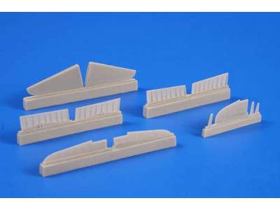 A6M5 Zero - Control surfaces set 1/72 for Tamiya kit - image 4