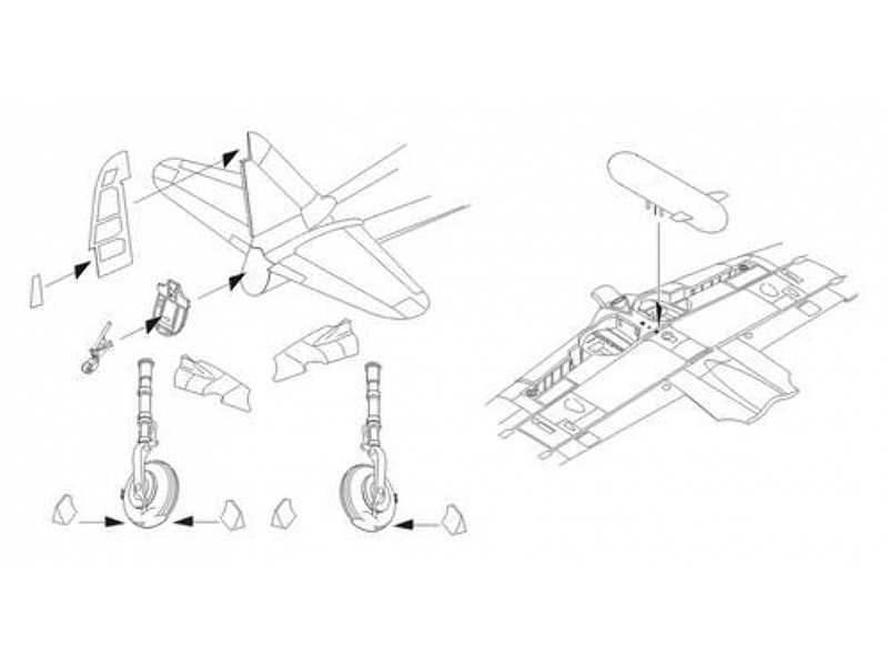 A6M5 Zero - Exterior set 1/72 for Tamiya kit - image 1