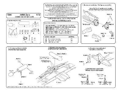 A6M5 Zero - Exterior set 1/72 for Tamiya kit - image 3