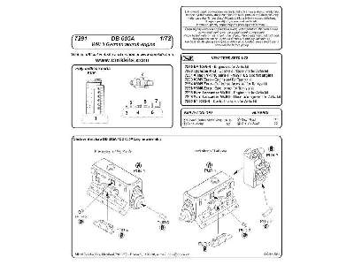 DB-605A - WW II German aircraft engine 1/72 - image 4