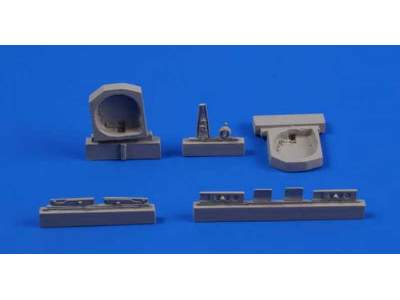 P-40B - Undercarriage set 1/72 for Airfix kit - image 4