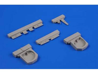 P-40B - Undercarriage set 1/72 for Airfix kit - image 5