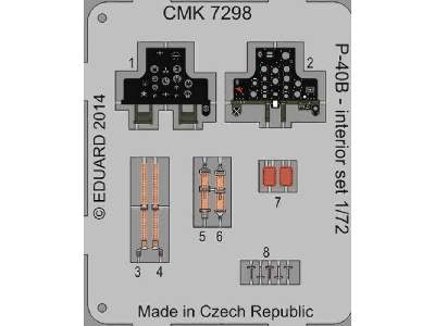 P-40B/C - Interior set for Airfix - image 4