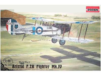 Bristol F.2B Fighter Mk.IV british aircraft WWI  - image 1