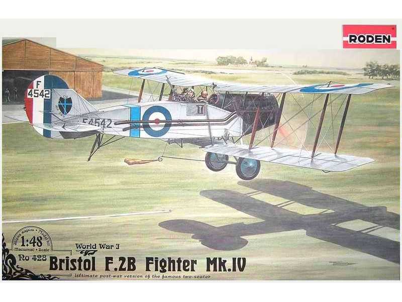 Bristol F.2B Fighter Mk.IV british aircraft WWI  - image 1