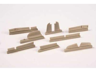 Hurricane Mk.I / Fabric Wing - Control Surfaces set - image 1