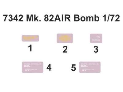 Mk. 82AIR BSU49B Bomb (Air Inflatable Retarder) (2 pcs) - image 3