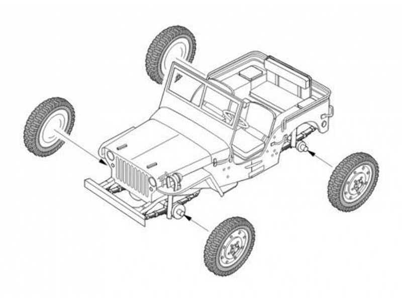 Jeep Willys koła HAS - image 1