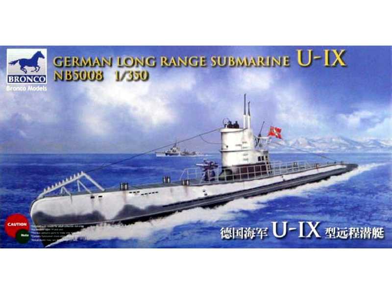 German Long Range Type U-IX Submarine - image 1