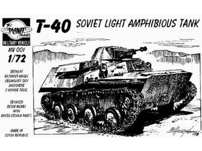 T-40 Sov.light amphibious tank - image 1