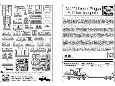 M 26 A1 Dragon Wagon (nieuzbrojony+ciągnik) - image 4