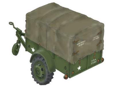 WWII US Cargo Trailer Ben Hur - image 1