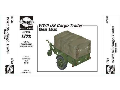 WWII US Cargo Trailer Ben Hur - image 5