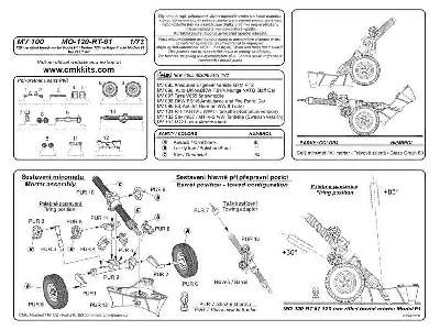 MO-120-RT-61 -120 mm rifled towed mortar Model F1 / Mortier 120m - image 9