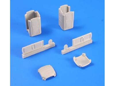 Portable Toilet ,,TOI TOI&quot;  (2 pcs) - Full resin kit 1/72 - image 7